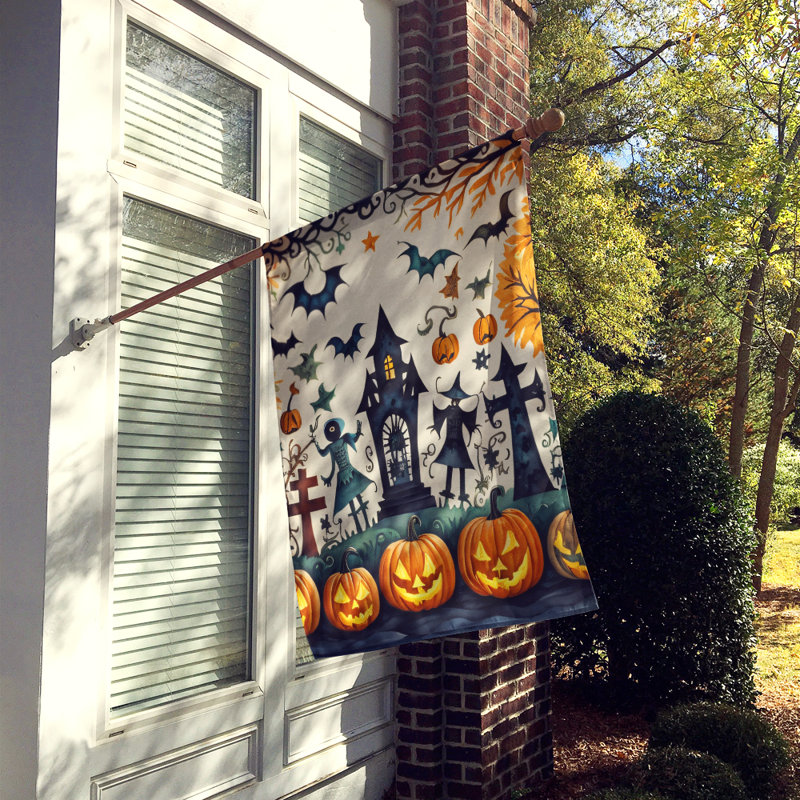 Drapeau de maison à 2 côtés en polyester / mélange de polyester 40 x 28 po