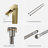 Waterfall Single-handle Bathroom Faucet with Drain Assembly-57544684-57544685