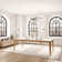 Plastic Solid Wood Rectangular Table