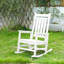 Chaise berçante surdimensionnée avec texture de bois-216223848
