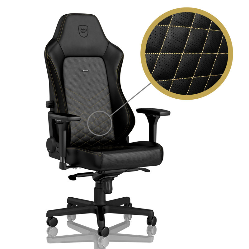 noblechairs Reclining and Adjustable Height PC & Racing Game Chair in Black