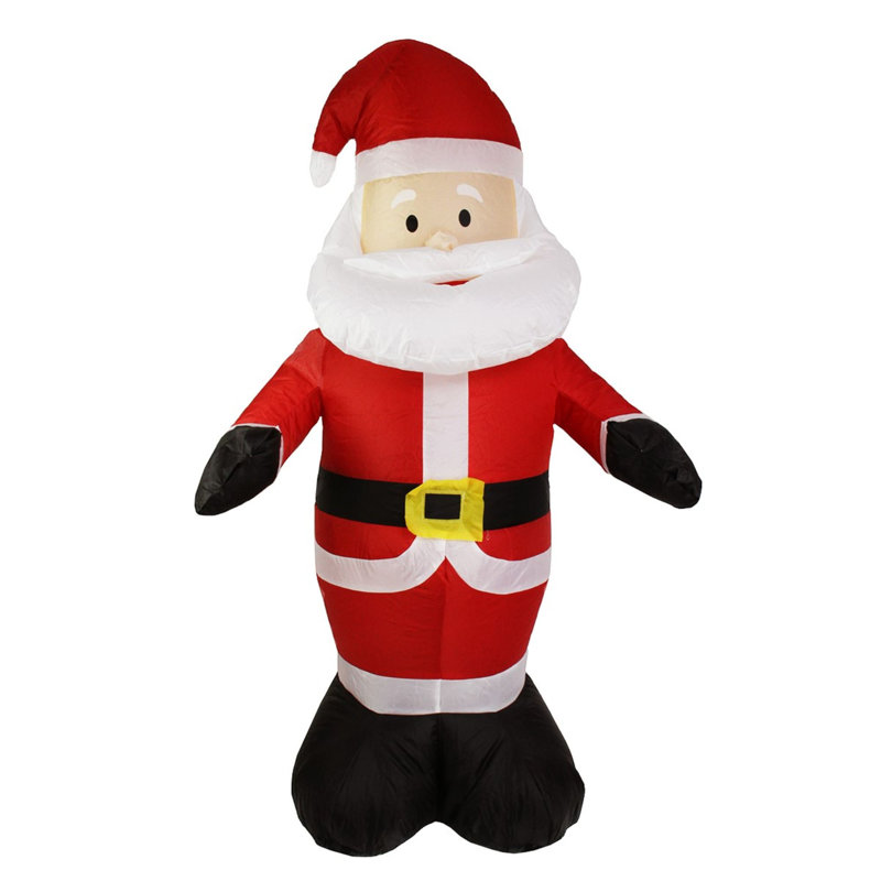 Décoration de Noël gonflable pour Noël 48 "rouge et blanc