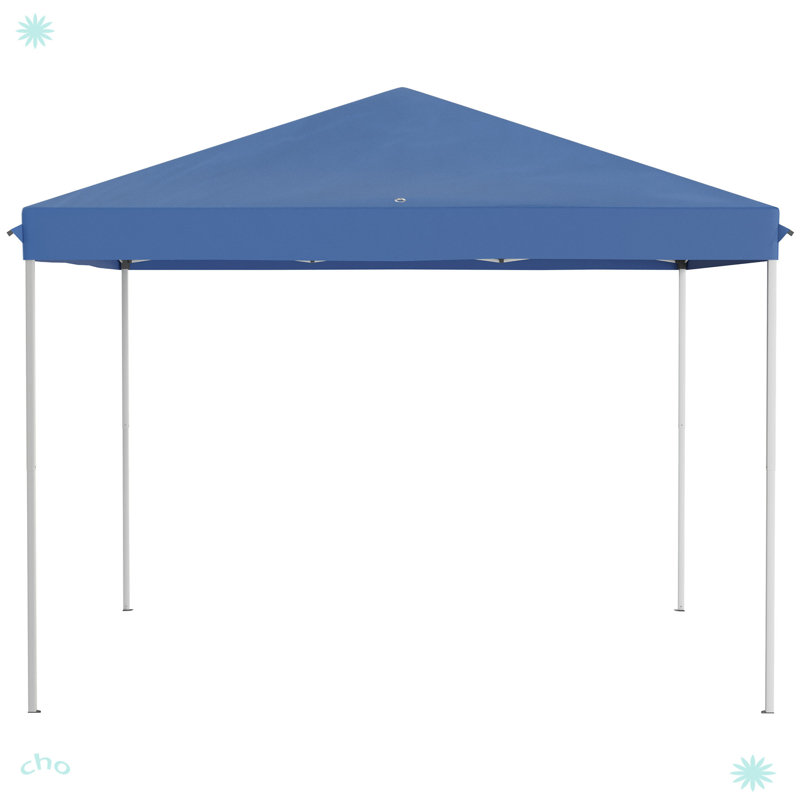 Tente pop-up avec auvent et moustiquaire, Bleu, H 102,5 po x l 116,5 po x P 116,12 po
