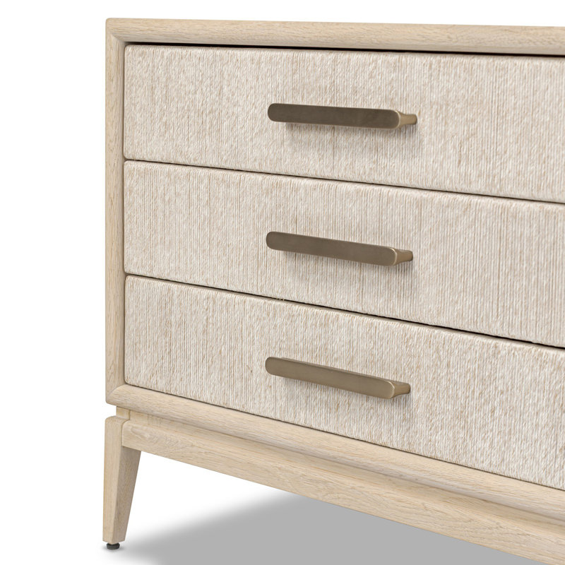 Rosenell Closed Nightstand, White