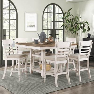 Ensemble de 2 au fini blanc antique