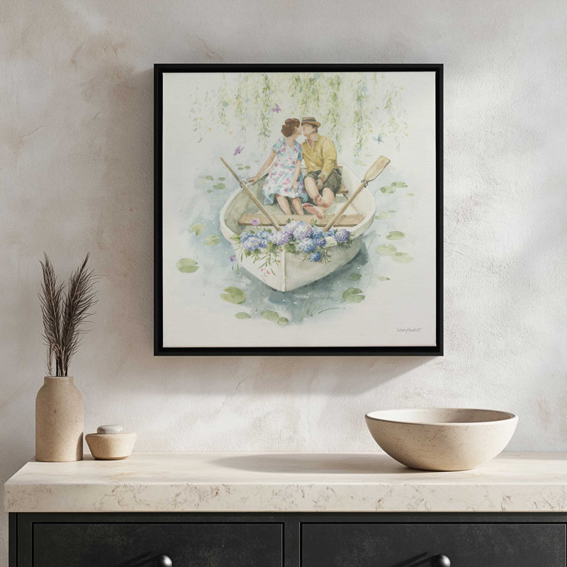 Impression sur toile Fyfe XLVI par Lisa Audit, H 13,5 po x l 13,5 po, Impression encadrée sans passe-partout, Noir