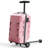 2-In-1 Scooter Suitcase - Kids and Adults Ride-On Luggage With Removable Handle, Airplane Approved Carry-On Trolley Case In -106258728