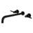 Kingston Brass Concord Two-Handle 3-Hole Wall Mount Roman Tub Faucet-60119956-60119955
