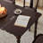 Tahzeeb Rectangular Solid Wood Top with Solid Wood Base Dining Table-440618208