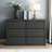 Brannick 46.5" W Handleless 6-Drawer Double Dresser-94481524