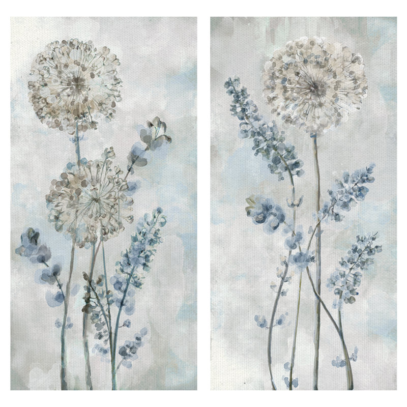 « garden heights i », ensemble de 2 reproductions d’art sur toiles