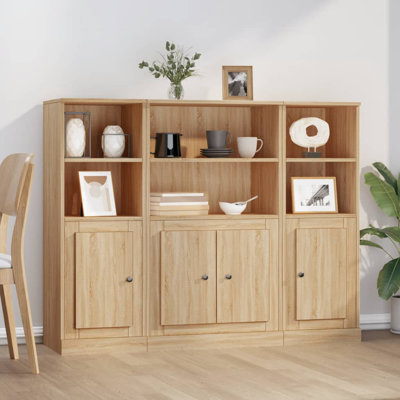 Oxly 132 cm W Display Cabinet