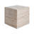 Outdoor Travertine Lightweight Concrete Side Table