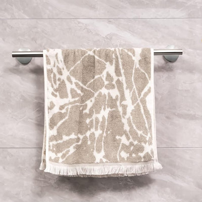 Barre à serviettes murale en acier inoxydable SUS304, idéale pour la décoration moderne avec la quincaillerie incluse