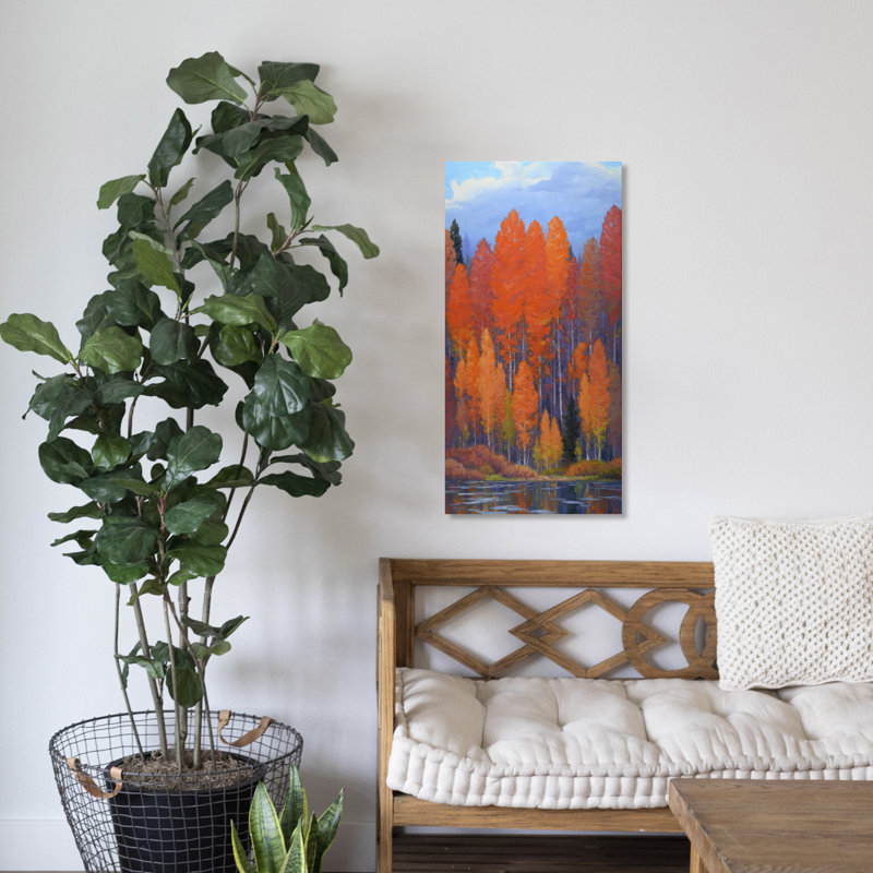 Célébration, reproduction d'art sur toile tendue sur toile tendue avec châssis, H 30 po x l 15 po
