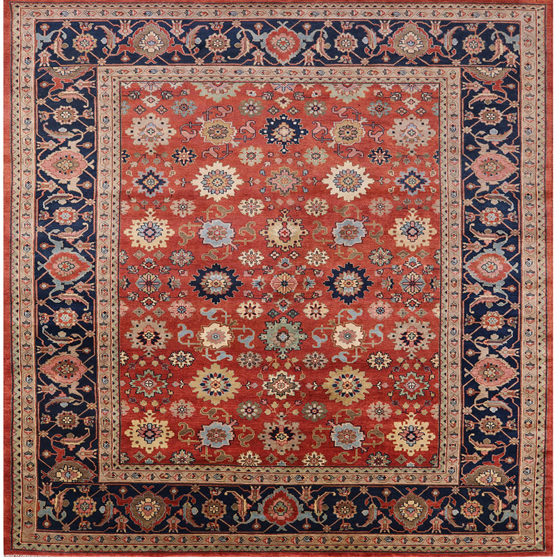 Kavalier Oriental Indoor Rug, Square 7'