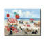 «Beach Bark Park I», reproduction sur toile tendue-2081697991