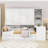Wood Daybed with Built-in Desk and Ample Storage Drawers-1596667480-1596667482