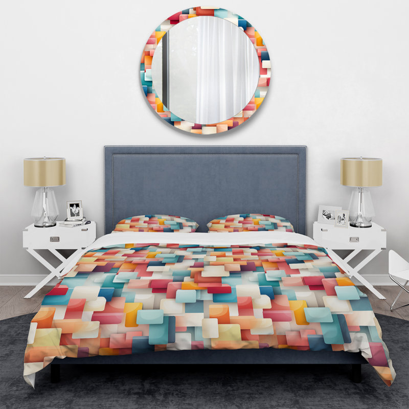 Literie Urban Tranquility III, Housse de couette simple + 1 taie décorative stan