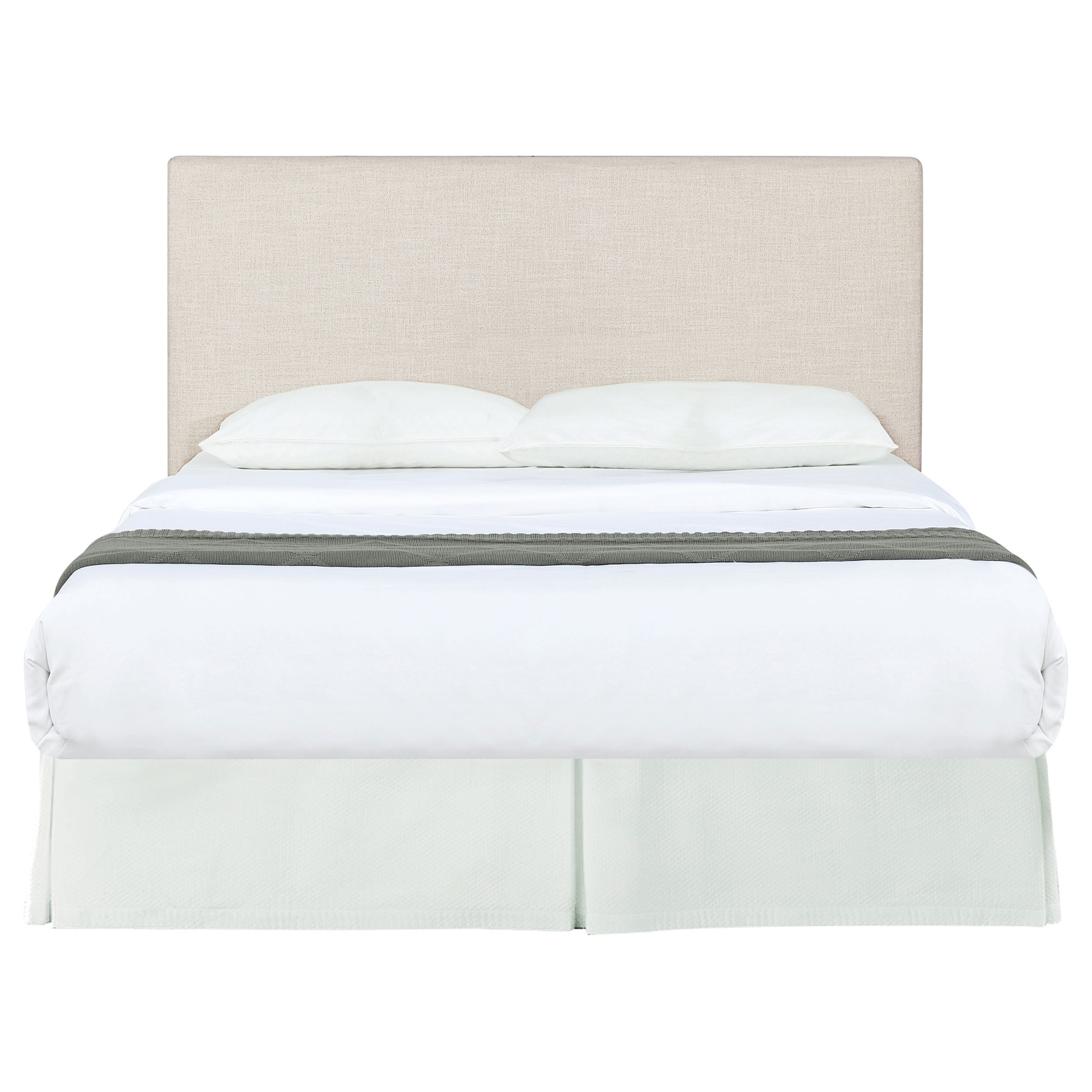 Wade Logan® Barbel Upholstered Panel Headboard & Reviews | Wayfair