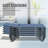 Outdoor Lounge Chair, 2 Pieces Aluminum Plastic Patio Chaise Lounge With 5 Position Adjustable Backrest And Wheels, All Weather Reclining Chair For Patio, Navy Blue-155401062
