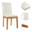 Fabric Solid Back Dining Chair-640201996