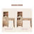 Makeup Vanity with Light mirror,3 drawers
