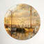 Horloge murale voilier en verre-325197001