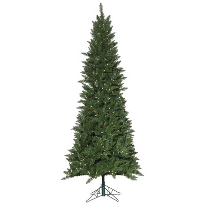7.5' H Lighted Artificial Pine Christmas Tree