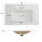 30" Bathroom Vanity With Ceramic Sink And 2 Full-Extension Drawers, Freestanding Bathroom Vanity With 45° Free-Handle Design, Soft Close Undermount Drawer Slides, Natural-1995403944-1995403948