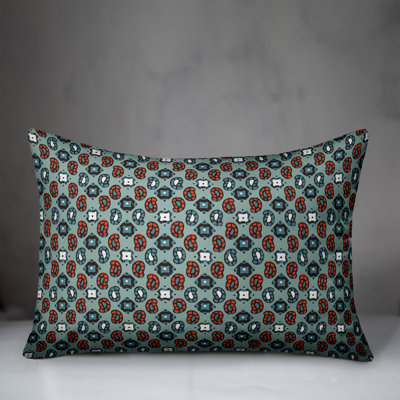 Paisley Reversible Throw Pillow