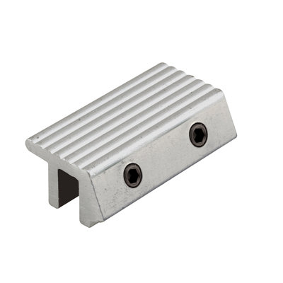 Prime-Line Tamper-Resistant Patio Sash Lock, 2 in, Extruded Aluminum, Hex Screw
