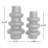 Mable 2-Piece Set Glass Table Vase-617123288