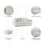 Soft Fabric Jumbo Cord 3 and 2 Seater Upholstered Living Room Sets-1743852337