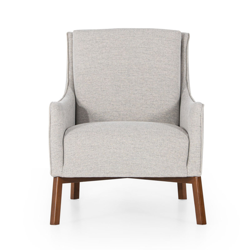 Fauteuil à oreilles en lin l 27,6 po Wynnedale