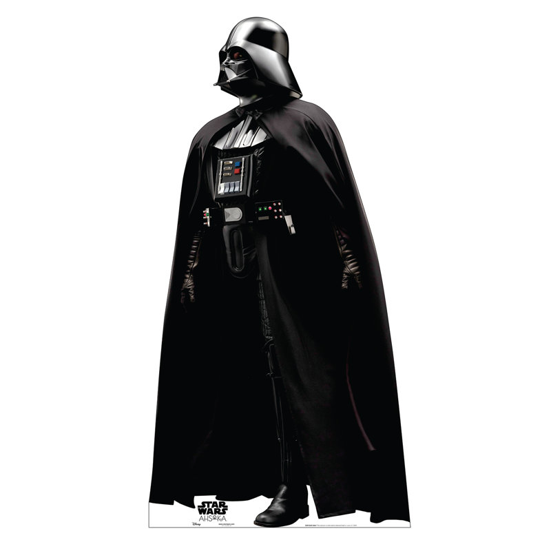Darth Vader Life-Size Black Cardboard Stand-Up