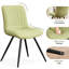 Chaise rembourrée en similicuir-1881953462