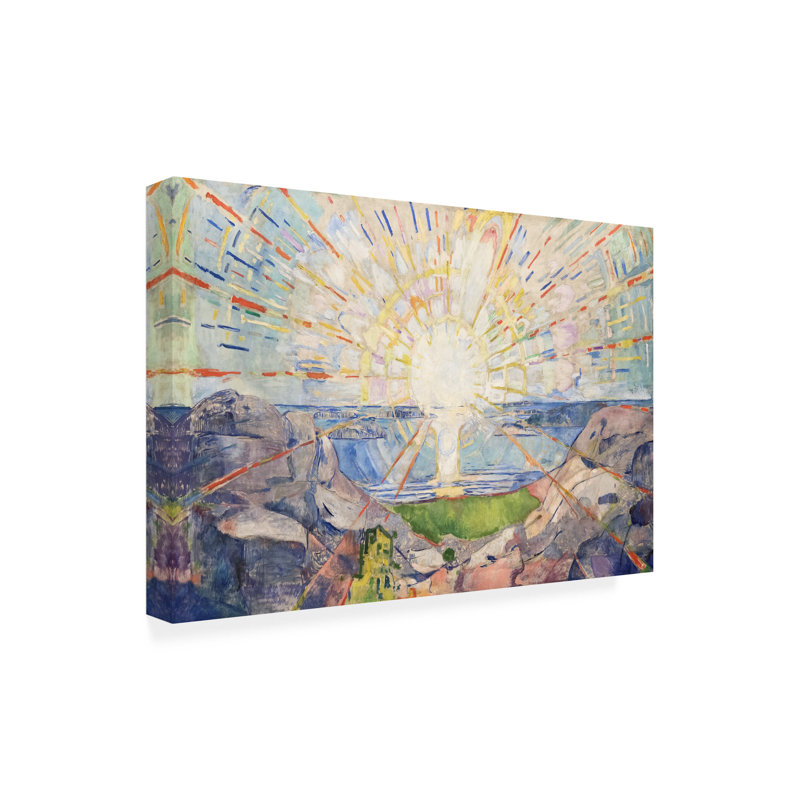 Art sur toile Solenintro Edvard Collection, H 30 po x l 47 po