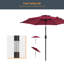 Parasol de marché hexagonal de 7,5 pi Ricki-1960245130