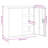 Office Cabinet File Cabinet Storage Filing Cabinet with 2 Doors Steel-1306851267