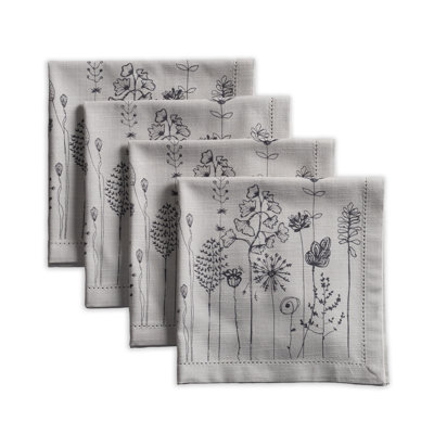 Cotton No Pattern Square Napkin