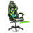 WOODYHOME Adjustable Reclining Ergonomic Swiveling PC & Racing Game Chair with Footrest-70267935