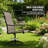 High Back Outdoor Chairs,Swivel Chairs Set of 2-555127258