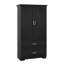 Armoire de rangement pour salle de bain, unité de rangement pour salle de bain, armoire avec 2 portes et 2 tiroirs, et tablette réglable-1277124437