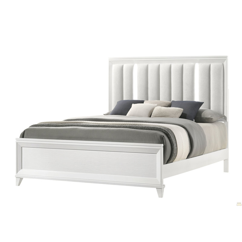 Tête de lit à panneau tapissier 1pc, Très grand lit