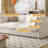 70.2" Convertible Sofa Bed With 3.9" Thick Mattress Space-saving Sleeper Sofa--Arrtle Furniture