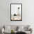 Toile avec cadre noir