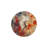 Red Creative Pastel Painted Decorative Washable Carpet With Woven Base-33879368