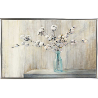 «Cotton Bouquet», reproduction de peinture acrylique