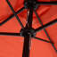 Grand parasol d'extérieur double face 14,8 pi avec manivelle (orange) (sans base)-2000432904